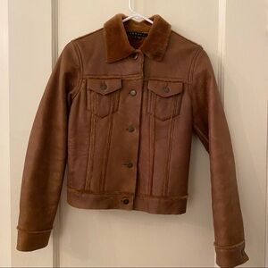 Theory Lamb Shearling Jacket